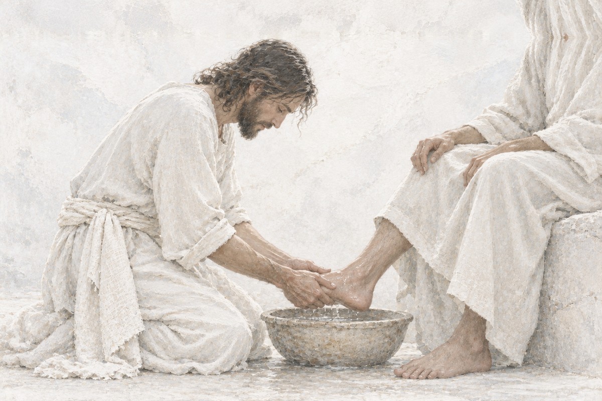At Your Feet — artwork detail · revised composition