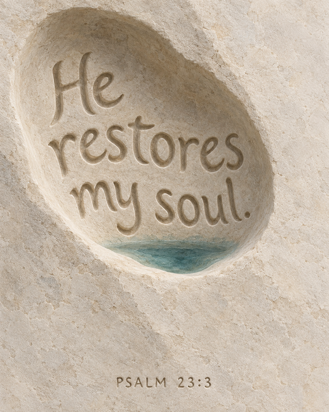 He Restores My Soul artwork